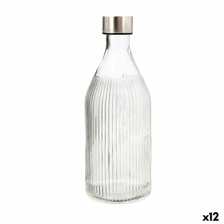 Botella Quid Maison Transparente Vidrio 1 L (12 Unidades) | Tienda24 - Global Online Shop Tienda24.eu