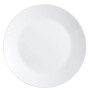 Assiette plate Luminarc Zelie Blanc verre Ø 25 cm (12 Unités) | Tienda24 - Global Online Shop Tienda24.eu