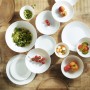 Assiette plate Luminarc Zelie Blanc verre Ø 25 cm (12 Unités) | Tienda24 - Global Online Shop Tienda24.eu