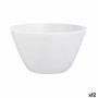 Bowl Luminarc Zelie White Glass (12 Units) | Tienda24 - Global Online Shop Tienda24.eu