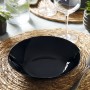 Assiette creuse Luminarc Zelie Negro Noir verre Ø 20 cm (12 Unités) | Tienda24 - Global Online Shop Tienda24.eu