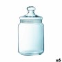 Jar Luminarc Club Transparent Glass 2 L (6 Units) | Tienda24 - Global Online Shop Tienda24.eu