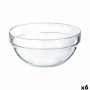 Bol Luminarc Apilable Transparent verre (6 Unités) | Tienda24 - Global Online Shop Tienda24.eu