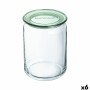 Bocal Luminarc Pure Jar Vert verre 1 L (6 Unités) | Tienda24 - Global Online Shop Tienda24.eu