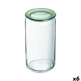 Topf Luminarc Pure Jar grün Glas 1 L (6 Stück) | Tienda24 - Global Online Shop Tienda24.eu