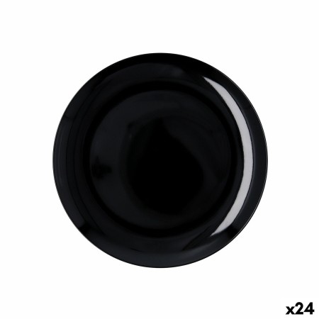 Assiette plate Quid Select Basic Noir Mélamine Ø 25 cm (24 Unités) | Tienda24 - Global Online Shop Tienda24.eu