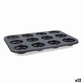 Baking Mould Quid Sweet Grey Grey (12 Units) by Quid, Muffin & Cupcake Tins & Moulds - Ref: S2712285, Price: 56,72 €, Discoun...