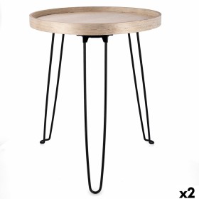 Side table Green Iron 36 x 36 x 63 cm | Tienda24 - Global Online Shop Tienda24.eu