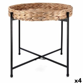 Side table Beige Iron 34 x 34 x 50 cm | Tienda24 - Global Online Shop Tienda24.eu