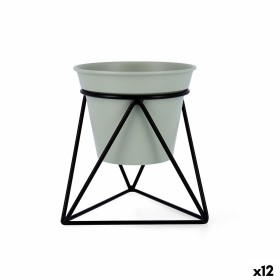 Planter Grey Cement 13 x 13 x 12 cm | Tienda24 - Global Online Shop Tienda24.eu