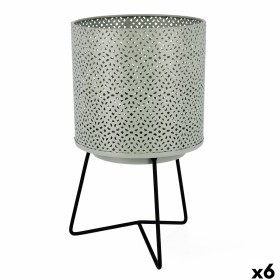 Planter Grey Cement 13 x 13 x 20 cm | Tienda24 - Global Online Shop Tienda24.eu