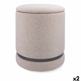 Pouf GO GIFT Rose Pourpre Oxford 140 x 100 cm | Tienda24 - Global Online Shop Tienda24.eu