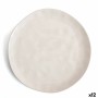 Plato Llano Bidasoa Cosmos Blanco Cerámica 26 cm (12 Unidades) | Tienda24 - Global Online Shop Tienda24.eu