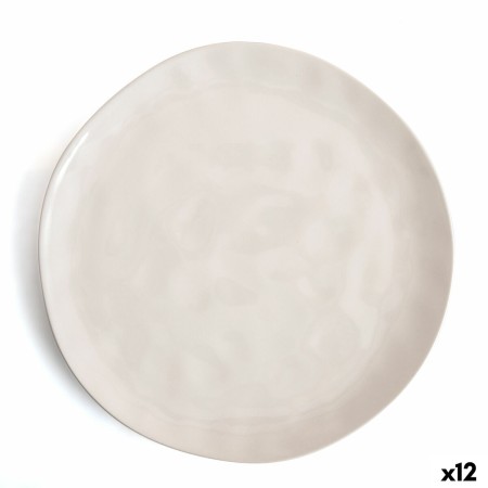 Plato Llano Bidasoa Cosmos Blanco Cerámica 26 cm (12 Unidades) | Tienda24 - Global Online Shop Tienda24.eu