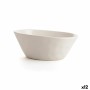 Ciotola per Aperitivi Bidasoa Cosmos Bianco Ceramica 17 cm (12 Unità) | Tienda24 - Global Online Shop Tienda24.eu