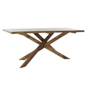 Conjunto de mesa com 2 cadeiras Versa PVC Metal Madeira MDF 60 x 76 x 60 cm | Tienda24 - Global Online Shop Tienda24.eu