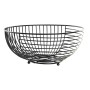 Fruit Bowl DKD Home Decor Black Metal 28 x 28 x 12 cm | Tienda24 - Global Online Shop Tienda24.eu