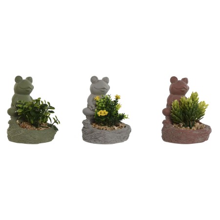 Decorative Plant Home ESPRIT Polyethylene Cement Frog 9 x 9 x 13 cm (3 Units) | Tienda24 - Global Online Shop Tienda24.eu