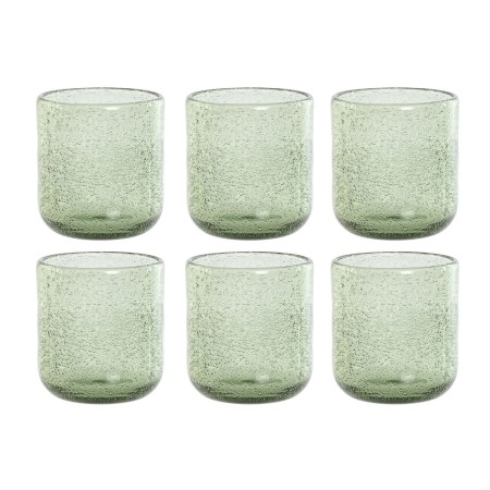 Conjunto de Copos Home ESPRIT Verde Cristal 320 ml (6 Unidades) | Tienda24 - Global Online Shop Tienda24.eu