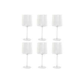 Set de Copas Home ESPRIT Verde Cristal 6 x 6 x 18,4 cm (6 Unidades) | Tienda24 - Global Online Shop Tienda24.eu