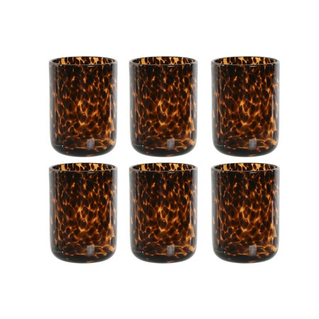 Set de Verres Home ESPRIT Verre Vintage 320 ml (6 Unités) | Tienda24 - Global Online Shop Tienda24.eu