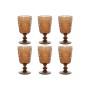 Set de Copas Home ESPRIT Cristal 8,5 x 8,5 x 16,3 cm (6 Unidades) | Tienda24 - Global Online Shop Tienda24.eu