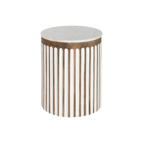 Side table DKD Home Decor Aluminium (2 pcs) (52 x 52 x 25 cm) (63.5 x 63.5 x 30.5 cm) | Tienda24 - Global Online Shop Tienda24.eu