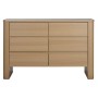 Chest of drawers Home ESPRIT Natural Light grey Modern 120 x 40 x 80 cm | Tienda24 - Global Online Shop Tienda24.eu