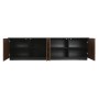 Móvel de TV Home ESPRIT Castanho Preto 161,2 X 40 X 45,5 cm | Tienda24 - Global Online Shop Tienda24.eu