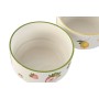 Bowl Home ESPRIT Yellow Red Green Porcelain Modern 600 ml 15,3 X 15,3 X 9 cm (2 Units) | Tienda24 - Global Online Shop Tienda24.eu