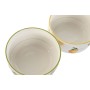 Salad Bowl Home ESPRIT Yellow Red Green Porcelain 21 x 21 x 12 cm (2 Units) | Tienda24 - Global Online Shop Tienda24.eu