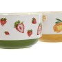 Salad Bowl Home ESPRIT Yellow Red Green Porcelain 21 x 21 x 12 cm (2 Units) | Tienda24 - Global Online Shop Tienda24.eu