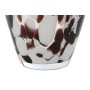 Vase Home ESPRIT Blanc Marron Verre Moderne 15,5 X 15,5 X 24,5 cm | Tienda24 - Global Online Shop Tienda24.eu