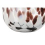 Vase Home ESPRIT Blanc Marron Verre Moderne 15 x 15 x 17 cm | Tienda24 - Global Online Shop Tienda24.eu