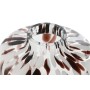 Vase Home ESPRIT White Brown Crystal Modern 15 x 15 x 17 cm | Tienda24 - Global Online Shop Tienda24.eu