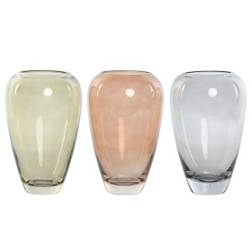 Vase Streifen grün Kristall 8 x 23 x 8 cm (8 Stück) | Tienda24 - Global Online Shop Tienda24.eu