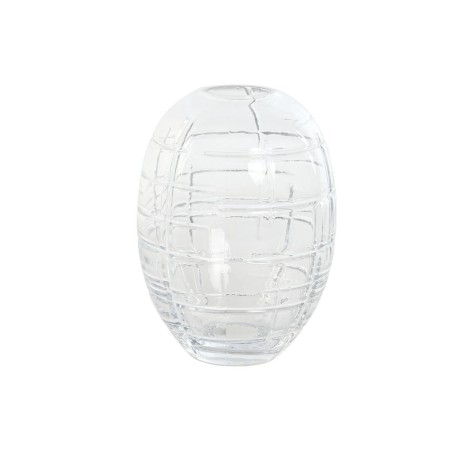 Vase Home ESPRIT Durchsichtig Kristall Moderne 12 x 12 x 17 cm | Tienda24 - Global Online Shop Tienda24.eu