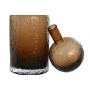 Vase Home ESPRIT Braun Kristall Moderne 12,5 X 12,5 X 43,5 cm | Tienda24 - Global Online Shop Tienda24.eu