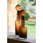 Vase Home ESPRIT Braun Kristall Moderne 12,5 X 12,5 X 43,5 cm | Tienda24 - Global Online Shop Tienda24.eu