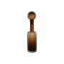 Vase Home ESPRIT Brown Crystal Modern 12,5 X 12,5 X 50,5 cm | Tienda24 - Global Online Shop Tienda24.eu