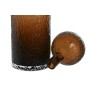 Vase Home ESPRIT Brown Crystal Modern 12,5 X 12,5 X 50,5 cm | Tienda24 - Global Online Shop Tienda24.eu