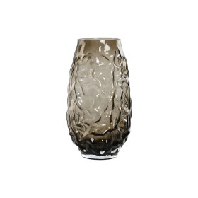 Vase Home ESPRIT Creme Terrakotta Kristall Moderne 15 x 15 x 21 cm | Tienda24 - Global Online Shop Tienda24.eu