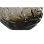 Vase Home ESPRIT Dark brown Crystal Modern 21,5 x 21,5 x 19 cm | Tienda24 - Global Online Shop Tienda24.eu