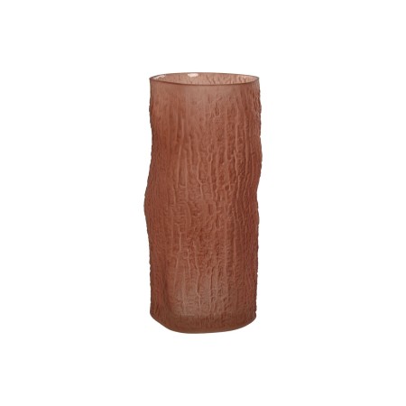 Vase Home ESPRIT Terracotta Crystal Modern 14 x 14 x 31,5 cm | Tienda24 - Global Online Shop Tienda24.eu