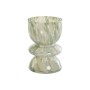 Vase Home ESPRIT grün Creme Kristall Moderne 16 x 16 x 24 cm | Tienda24 - Global Online Shop Tienda24.eu