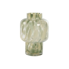 Vase Beige Doré Aluminium Verre 28 x 28 x 57 cm | Tienda24 - Global Online Shop Tienda24.eu