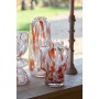 Vase Home ESPRIT Cream Terracotta Crystal Modern 15 x 15 x 21 cm | Tienda24 - Global Online Shop Tienda24.eu