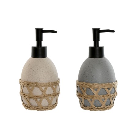 Dispensador de Jabón Home ESPRIT Gris Crema Dolomita (2 Unidades) | Tienda24 - Global Online Shop Tienda24.eu