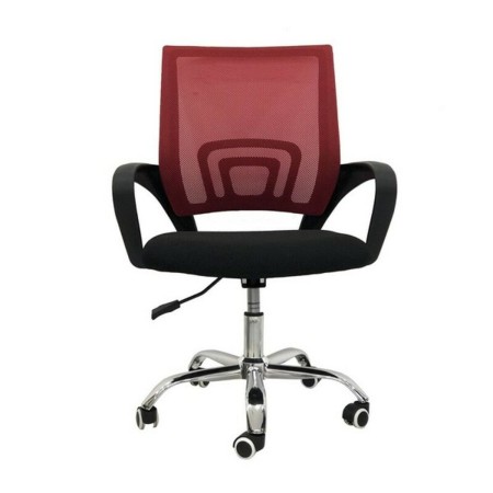 Chaise de Bureau Versa Noir Rouge Multicouleur 51 x 58 cm | Tienda24 - Global Online Shop Tienda24.eu