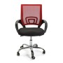 Chaise de Bureau Versa Noir Rouge Multicouleur 51 x 58 cm | Tienda24 - Global Online Shop Tienda24.eu